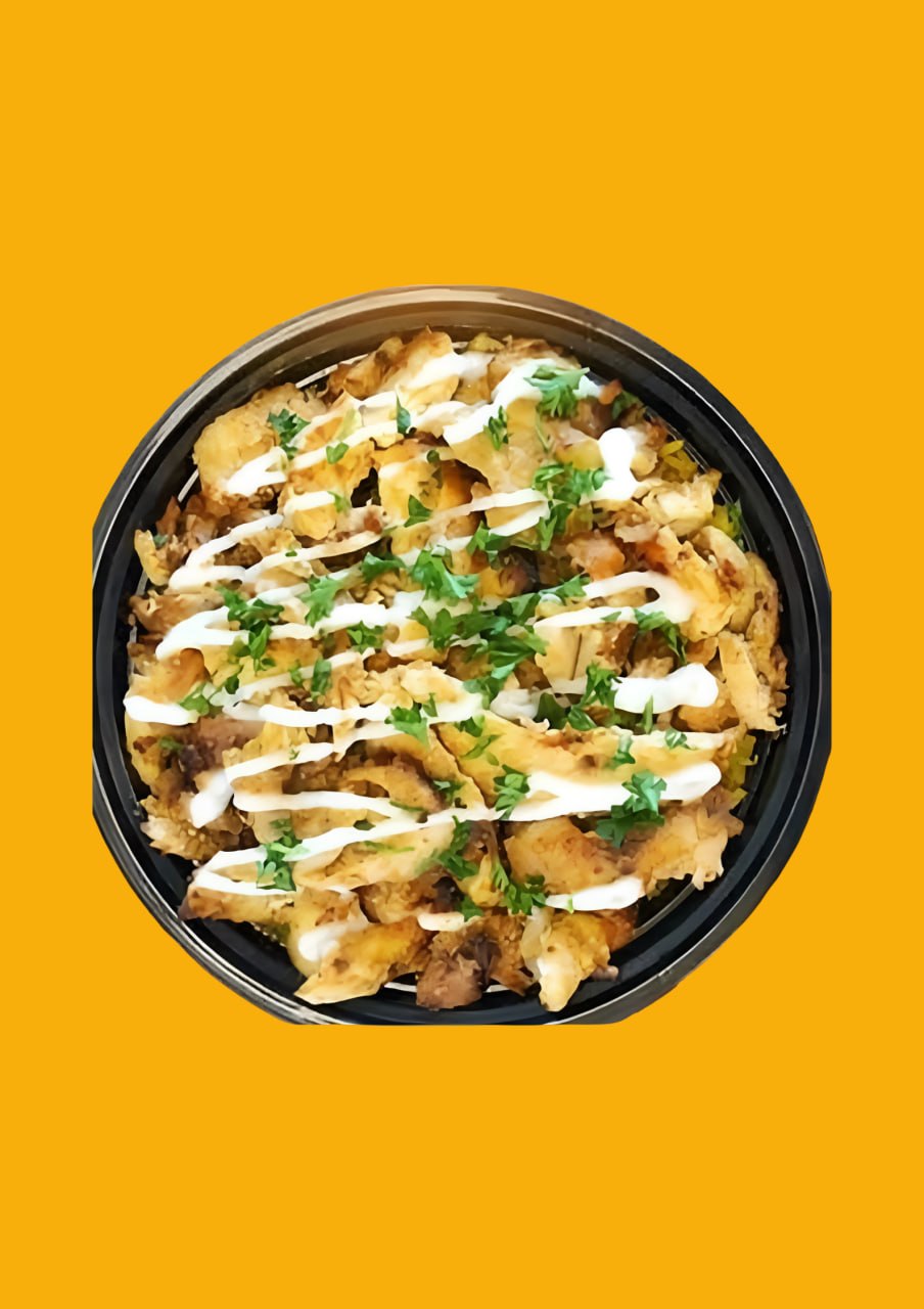 Shawarma fattah plate